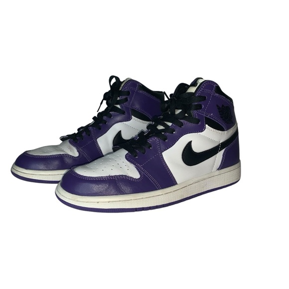 Air Jordan 1 Retro High OG Court Purple size 9.5 in men’s - Picture 2 of 7